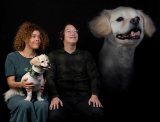 Illustration de l'article : L'amour entre un chien et son maître immortalisé à travers une série de portraits atypiques