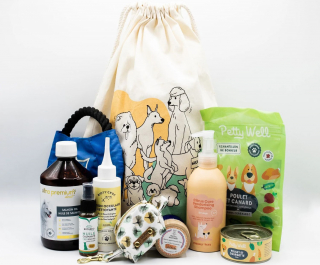 Illustration de l'article : Truffe & Moustache s’invite dans une box spéciale Chien en édition limitée chez Leaves & Clouds, pour la détente et le bien-être de son toutou