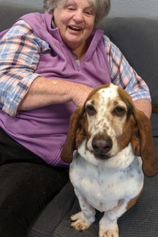 Illustration de l'article : Une femme endeuillée fait appel aux internautes pour trouver quelqu’un qui voudra bien lui laisser câliner son chien