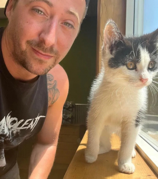 Illustration de l'article : 2 frères font la rencontre d’une boule de poils lors d’une session de jogging