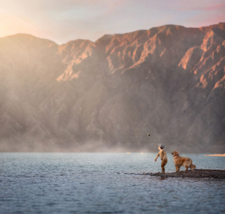 Illustration de l'article : 16 photos racontant la merveilleuse complicité unissant un garçon et sa chienne Golden Retriever