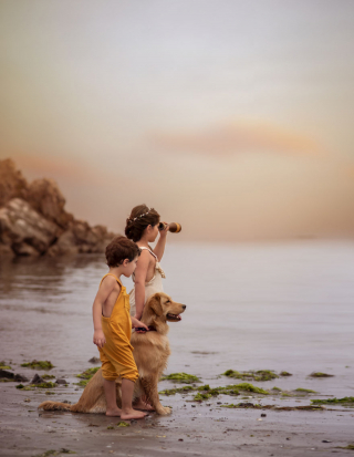 Illustration de l'article : 16 photos racontant la merveilleuse complicité unissant un garçon et sa chienne Golden Retriever