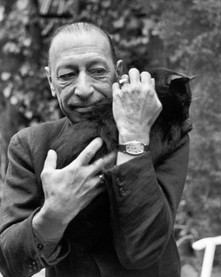 Illustration de l'article : La magnifique collection de 20 anciennes photos de chats aux côtés de célébrités