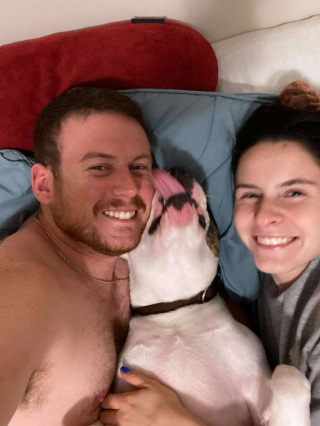 Illustration de l'article : Un chien abandonné fait tout son possible pour séduire les personnes qui l’ont trouvé et les convaincre de l’adopter