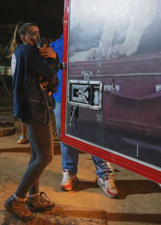 Illustration de l'article : 17 photos capturant l'émouvant moment où chiens de refuge et bénévoles qui les ont sauvés se disent au revoir