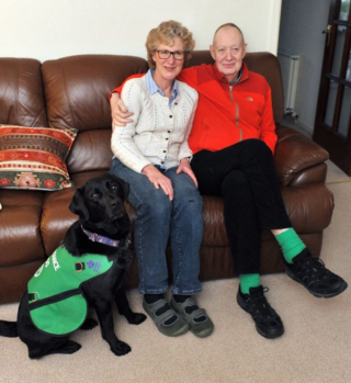 Illustration de l'article : Atteint de démence, cet homme peut compter sur sa chienne pour l’aider physiquement et mentalement