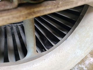 Illustration de l'article : En partant retirer un chat coincé dans un refroidisseur d’air, les sauveteurs ne s’attendaient pas à le récupérer en vie