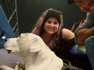 Illustration de l'article : Ancien chien de combat et unique survivant parmi ses congénères, Falkor aide désormais les personnes dans le besoin