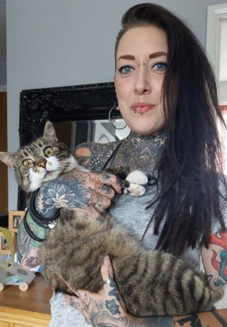 Illustration de l'article : Après une disparition de plus de 11 ans, un chat refait surface en étant remarqué par des promeneurs dans un parc
