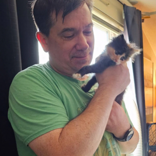 Illustration de l'article : En sauvant un chaton, ce facteur ne s’attendait pas apprendre une nouvelle présageant un grand changement de vie