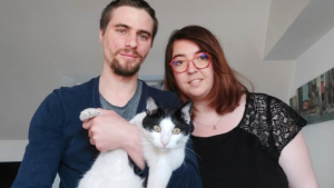 Illustration : "Un couple retrouve son chat 2 ans après sa disparition"