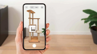 Illustration : Catit innove en utilisant la réalité augmentée pour aider les propriétaires à aménager un espace dédié à leur chat