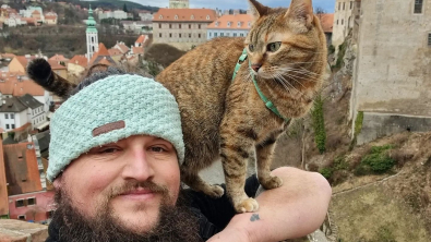 Illustration : Nala est en passe de devenir le chat qui a visité le plus de pays au monde