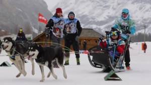 Illustration : "L'acteur majeur du mushing en France, Jean Combazard, vise l'inclusion des personnes handicapées"