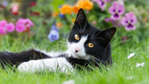 Illustration : "Les allergies saisonnières chez le chat"